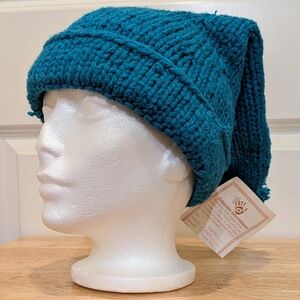 NWT Ockenden International Handmade Recycled Wool Long Touque